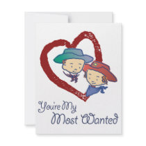 Cowpokes Rose & Rusty's Party Invitation