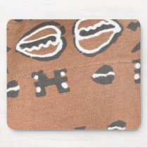 Cowrie Mud Cloth Mouse Pad mousepads
