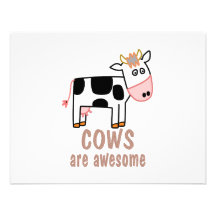 Cows are Awesome Personalized Invite