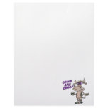 cows are cool funny animal cartoon personalized letterhead