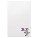 cows are cool funny animal cartoon stationery
