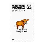 Cows are People too Stamp