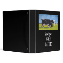 COWS: ART: BINDER: MILK RECIPES by joyart COWS: ART: BINDER: MILK RECIPES