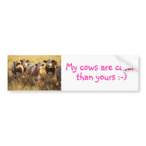 Cows bumper stickers by GPArkive Cows bumper stickers
