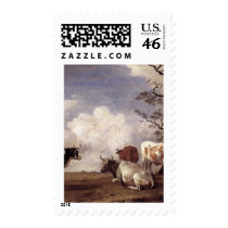 Cows by Potter Postage Stamp