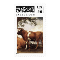 Cows by Potter Postage Stamp