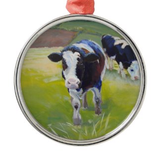 Cows Farm Animal Christmas Tree Ornament