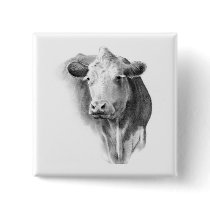 COW'S HEAD IN PENCIL BUTTONS