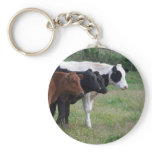 Cows in a Row Key Chains