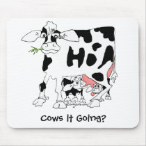 Cows it Going? Mousepad by zooogle Cows it Going? Mousepad