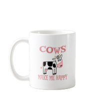 Cows Make Me Happy Mug