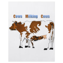 Cows Milking Cows Custom Flyer