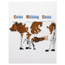 Cows Milking Cows letterhead by Shame_Cubed Cows Milking Cows letterhead