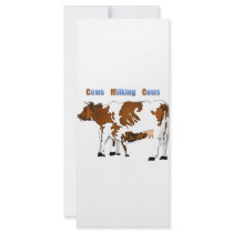 Cows Milking Cows rack cards by Shame_Cubed Cows Milking Cows rack cards