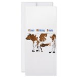 Cows Milking Cows rack cards