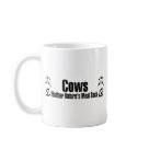 basic_mug - Cows.  Mother Natures Meat Sack.  This is how a meatatarian views a cow.  A big, juicy steak, roasts and some ribs and maybe a hot dog or two.  MMMmmm Meat: Sizes  Available colors: white
