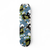 "Cows Over America" Skateboard