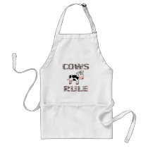 COWS RULE aprons