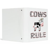 COWS RULE binders by AllPetsStore COWS RULE binders