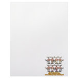 cows stealing my insanity humor cartoon letterhead design