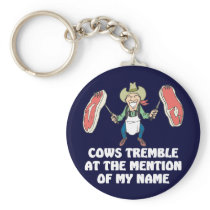 Cows Tremble Key Chains