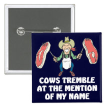 Cows Tremble Pins