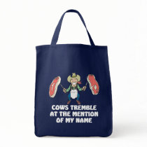 Cows Tremble Tote Bag
