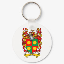 COX FAMILY CREST -  COX COAT OF ARMS keychains