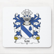 Cox Family Crest mousepads