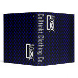 CoXtinkt Pattern Binder Black and Blue