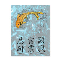 Coy Fish Post Card