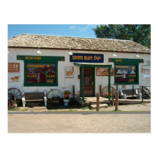 Coyote Bluff Cafe in Amarillo, Texas | Postcard