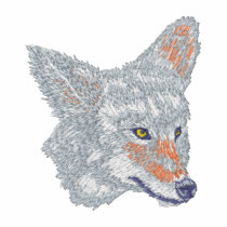 Coyote embroidered shirts by ZazzleEmbroidery Coyote embroidered shirts