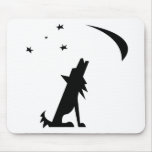 Coyote Silhouette Mousepad