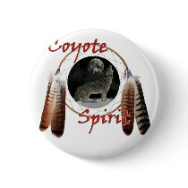 Coyote Spirit Pins