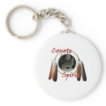 Coyote Spirit Keychain