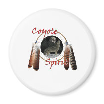 Coyote Spirit Fridge Magnets