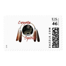 Coyote Spirit Postage Stamp