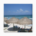 Cozumel Beach Magnet by Firecrackinmama2 Cozumel Beach Magnet