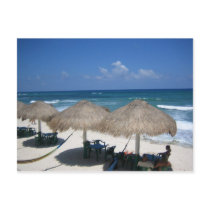 Cozumel Day At The Beach Postcard by Firecrackinmama2 Cozumel Day At The Beach Postcard