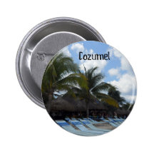 Cozumel Pinback Button