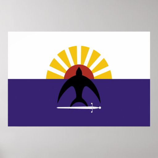 Cozumel, Quintana Roo, Mexico, Mexico flag Print