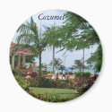 Cozumel Tropical Palm Tree Fridge Magnet