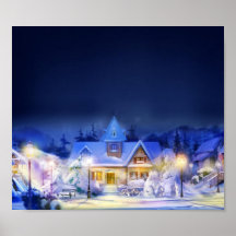 Cozy Christmas Posters
