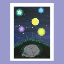 cozy cub fine art print posters