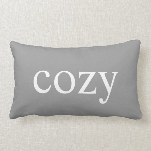 cozy pillow