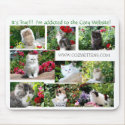 Cozy Kitten Mouse Pad mousepads