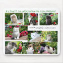 Cozy Kitten Mouse Pad mousepads