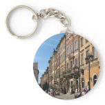 Cozy Old Town in Warsaw keychains