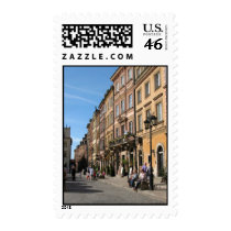 Cozy Old Town in Warsaw Stamps